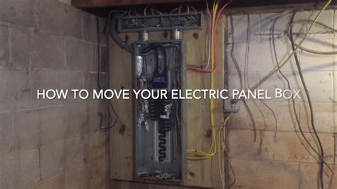 can you move electrical box|relocating electrical panels.